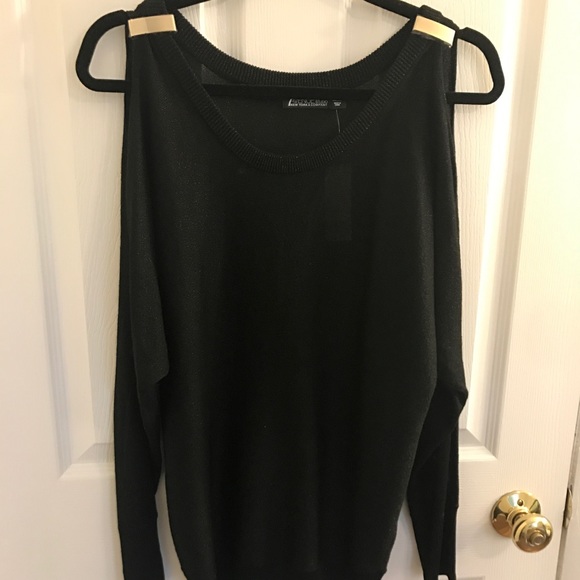 NWT New York & Company cold shoulder sweater - Picture 1 of 4
